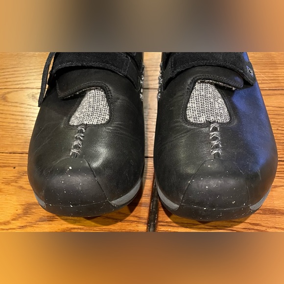 EUC Timberland Outdoor Performance black leather shoes, smart wool lined,size 10 - Picture 10 of 14